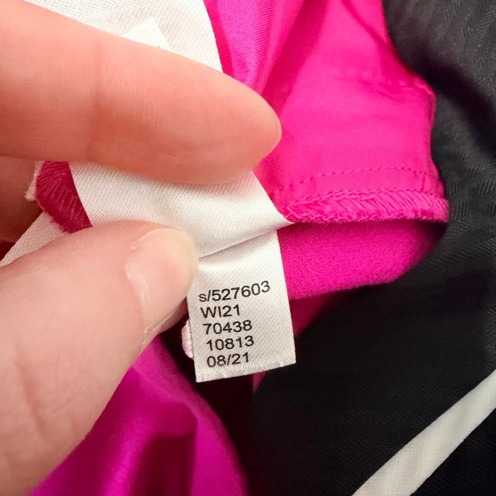 Ann Taylor Pink Ankle Cropped Trouser Pants Size 6 - Picture 10 of 12